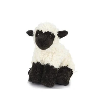 Afbeelding van Living Nature Pluche dier Zwart Lam (19 cm)