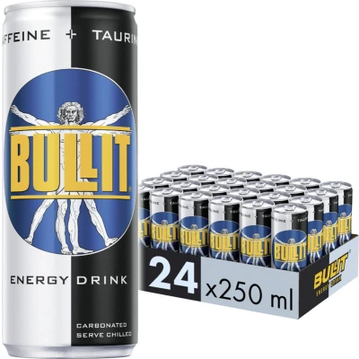 Afbeelding van Bullit Energy Drink 24x25cl