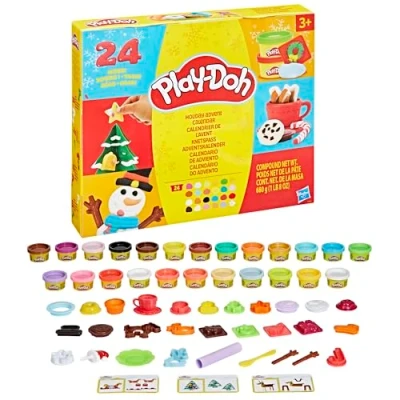 Afbeelding van Play Doh PD Holiday Advent Calendar, Couleur, 5010996321398