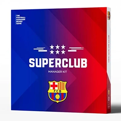 Afbeelding van FC BARCELONA manager Kit Superclub uitbreiding The football board game Engelstalige Editie