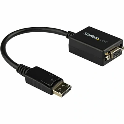 Afbeelding van Adapter DisplayPort naar VGA Startech DP2VGA2 Zwart