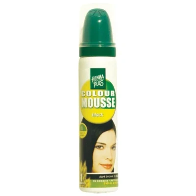 Afbeelding van Hennaplus Colour Mousse Black 1 75 Ml
