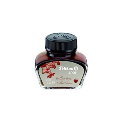 Afbeelding van Pelikan Inktglas 4001, 30 ml, 1 stuk ml bruin