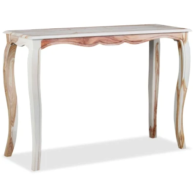 Afbeelding van Wandtafel 110x40x76 cm massief sheeshamhout