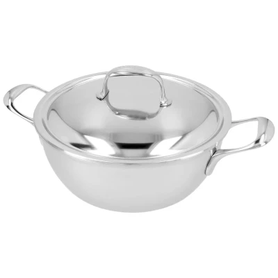 Image de Demeyere Atlantis 7 Marmite conique avec couvercle 24 cm