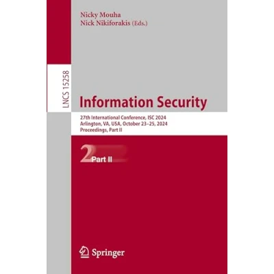 Afbeelding van Lecture Notes in Computer Science Information Security
