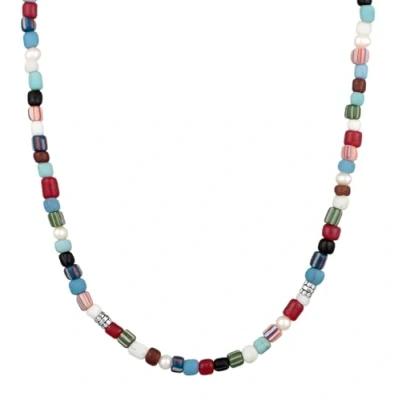 Afbeelding van Kuzzoi Vivid Beach Ketting, Heren, Maat: 50, Bicolor