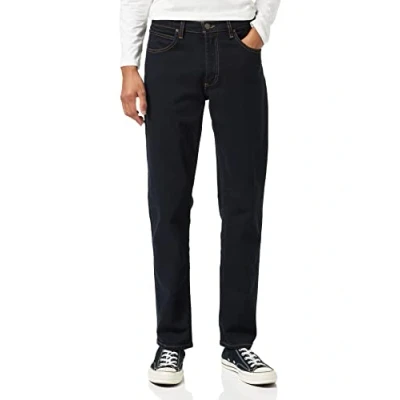 Image de Lee Jean Brooklyn pour homme, Bleu foncé, 30W / 32L