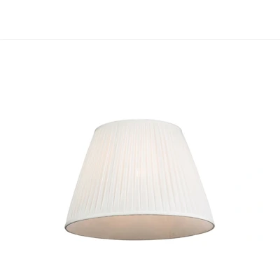 Afbeelding van QAZQA Plisse lampenkap wit 4530 cm