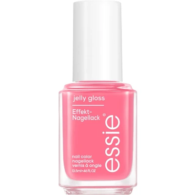 Afbeelding van essie riviera rush 136 slushy sun nagellak langhoudende glans jelly gloss effect koraalrood 13,5ml
