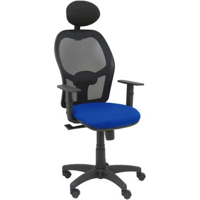 Afbeelding van Bureaustoel met hoofdsteun Alocén P&amp;C B10CRNC Blauw