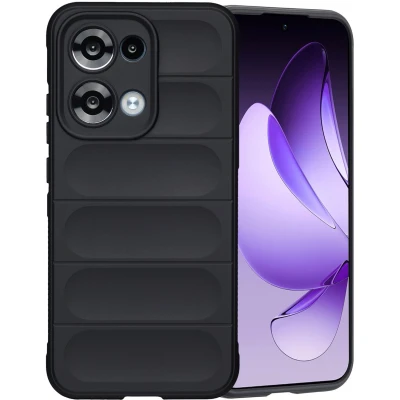 Afbeelding van imoshion EasyGrip Backcover voor de Oppo Reno 13 Zwart