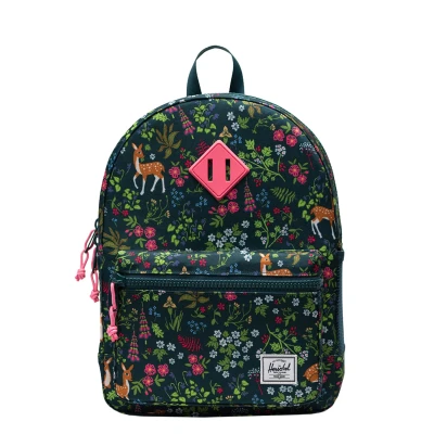 Afbeelding van Herschel Supply Co. Heritage Kids Backpack deer woodland dark sea