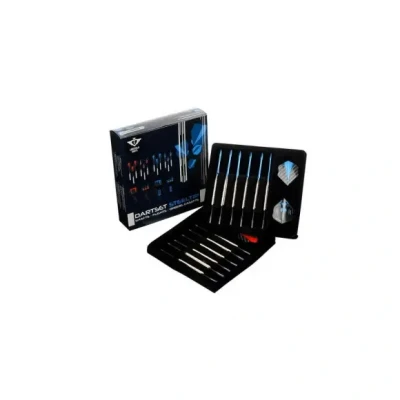 Afbeelding van Longfield Darts Set Steeltip Nickleplated Brass 21 23 GR