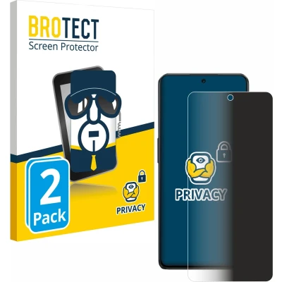 Afbeelding van BROTECT privacy screenprotector voor OnePlus Nord 3 5G Folie Beschermfolie Blauwlichtfilter (2 Stuks)