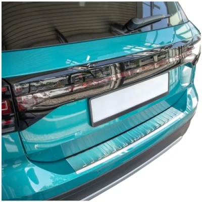 Afbeelding van tuning art L373 Kofferbakrandbescherming voor VW T Cross C1 2018 roestvrij staal, kleur: zilver