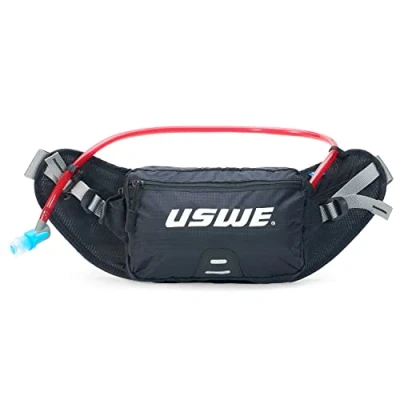 Afbeelding van USWE Zulo 2 NDM Elite Hydratatie Gordeltas 1L Black Carbon One Size