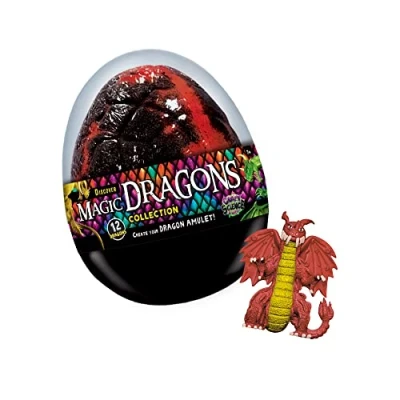 Afbeelding van Lisciani Games Animal Crazy Science Magic Dragons Collection, ei, verzameldraak, meerkleurig, klein, 97456