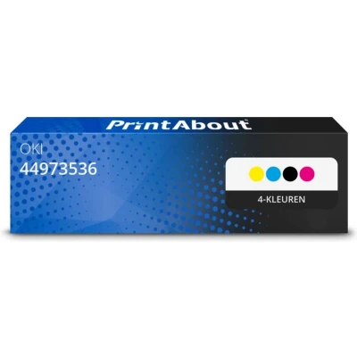 Afbeelding van Huismerk OKI 44973536 Toner 4 kleuren Voordeelbundel
