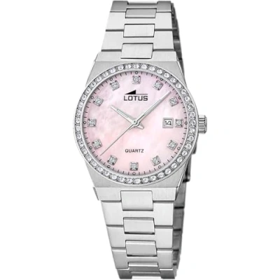 Afbeelding van Lotus Dameshorloge 18885/C Freedom roestvrijstalen kast 316l grijs armband