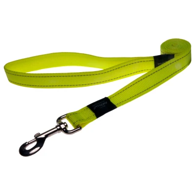 Afbeelding van Rogz Utility Lange Lijn Geel Hondenriem 180x2.0 cm