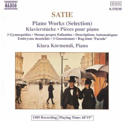 Afbeelding van Klara Kormendi Piano Works (Selection) (CD)