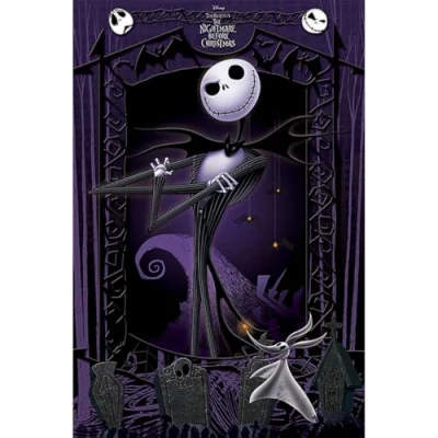Afbeelding van NIGHTMARE BEFORE CHRITSMAS Poster 61X91 It&#039;s Jack