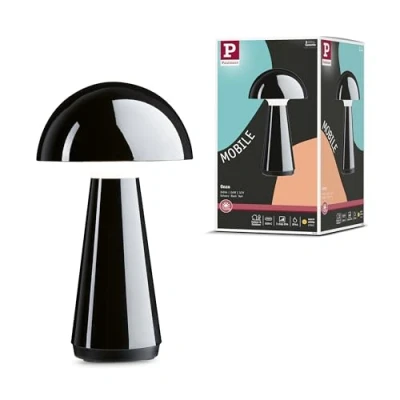 Afbeelding van Paulmann 76994 Onzo Tafellamp met accu 2.6 W Warmwit Zwart