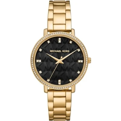 Afbeelding van Michael Kors dames Pyper Horloge MK4593 in de kleur Goud
