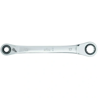 Afbeelding van Wiha 45421 Dubbele ratelringsleutel 10 19 mm