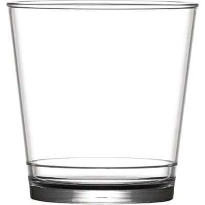 Afbeelding van BBP polycarbonaat whiskeyglazen 256ml (48 stuks)
