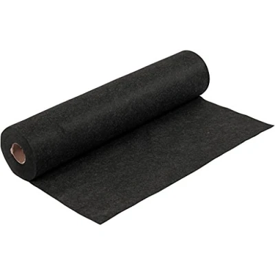Afbeelding van Hobbyvilt, b: 45 cm, dikte 1,5 mm, 5 m, zwart