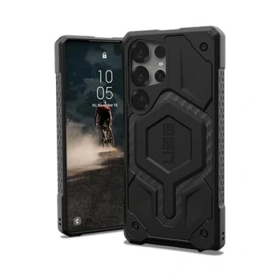 Afbeelding van UAG Hoesje Geschikt voor Samsung Galaxy S25 Ultra Monarch Backcover zwart