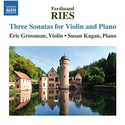 Afbeelding van Grossman, Eric Kagan, Susan Three Sonatas For Violin And Piano (CD)
