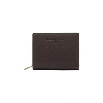 Afbeelding van LIEBESKIND BERLIN Leren portemonnee Thea Wallet Roasted donkerbruin
