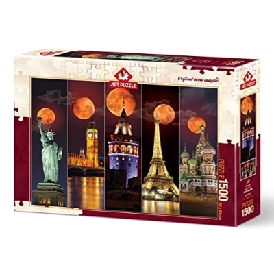 Afbeelding van Blood Moon Puzzel 1500 Stukjes