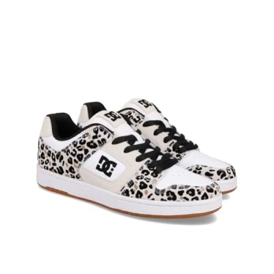 Afbeelding van DC Shoes Manteca 4 LX Skateschoenen, Dames, Maat: 38, Leopard print Leer