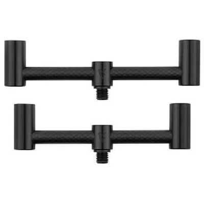 Afbeelding van Fox Black Label Carbon 2 Rod Buzz Bars (110 125mm) (2 Stuks) Buzzerbars