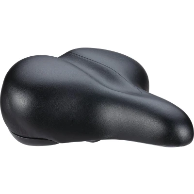 Afbeelding van BBB Cycling BaseShape Upright Fietszadel Waterdicht Stadszadel Unisex Zwart BSD 26