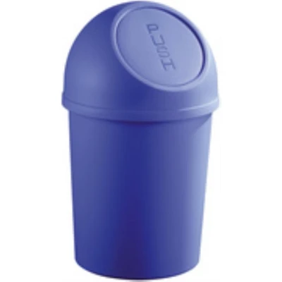 Afbeelding van HELIT Afvalbak klapdeksel 6 liter Kunststof Wit dxh 216x375 mm