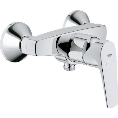 Afbeelding van GROHE QuickFix Start Flow douchemengkraan met S koppelingen HOH = 15