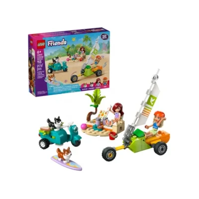 Afbeelding van LEGO Friends Surf en scooterplezier met de honden 42641