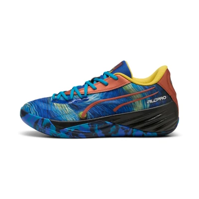Afbeelding van All Pro NITROâ¢ SQD Dylan Exhibit uniseks basketbalschoenen, Blauw, Maat 46 PUMA
