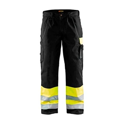 Afbeelding van Blaklader Werkbroek High Vis 1584 1860 Geel/Zwart