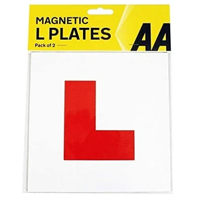 Afbeelding van AA Set van 2 magnetische L platen voor leerlingen