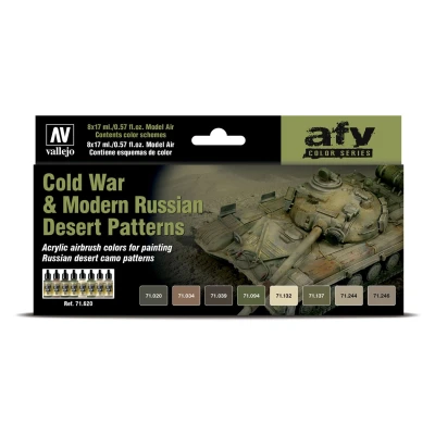 Afbeelding van Model Air AFV Series Cold War &amp; Modern Russian Desert Patterns 8 kleuren 17ml 71620