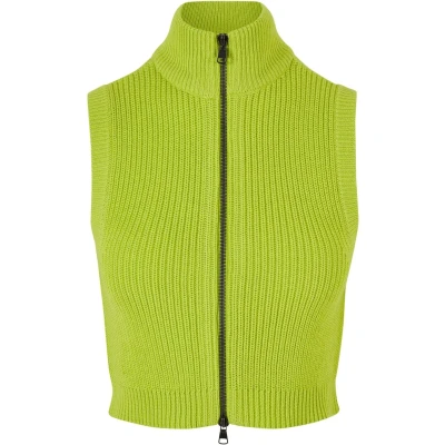 Afbeelding van Urban Classics Short Vest, Dames, Maat: XXL, Frozenyellow