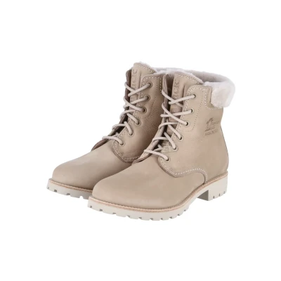 Afbeelding van Panama Jack Igloo Snowboots, Dames, Maat: 36, Beige Suède