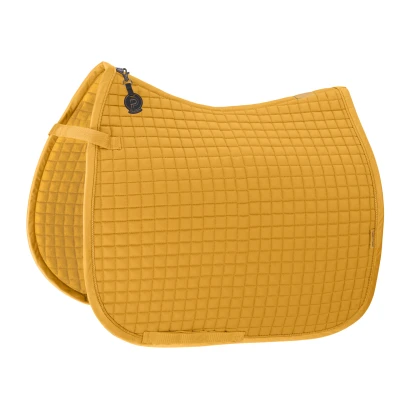 Image de Eskadron Tapis de Selle Cotton Platinum &#039;25 Dressage Golden YellowVendu par Agradi