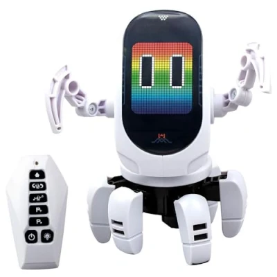 Afbeelding van Bizak YCOO Octobot 62008527 Elektronische robot voor kinderen met beweging en geluid, animatie ledverlichting dans op het ritme van de muziek, jongens meisjes vanaf 5 jaar